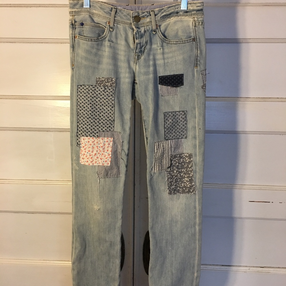 Gap Patchwork 1969 Jeans - image 1
